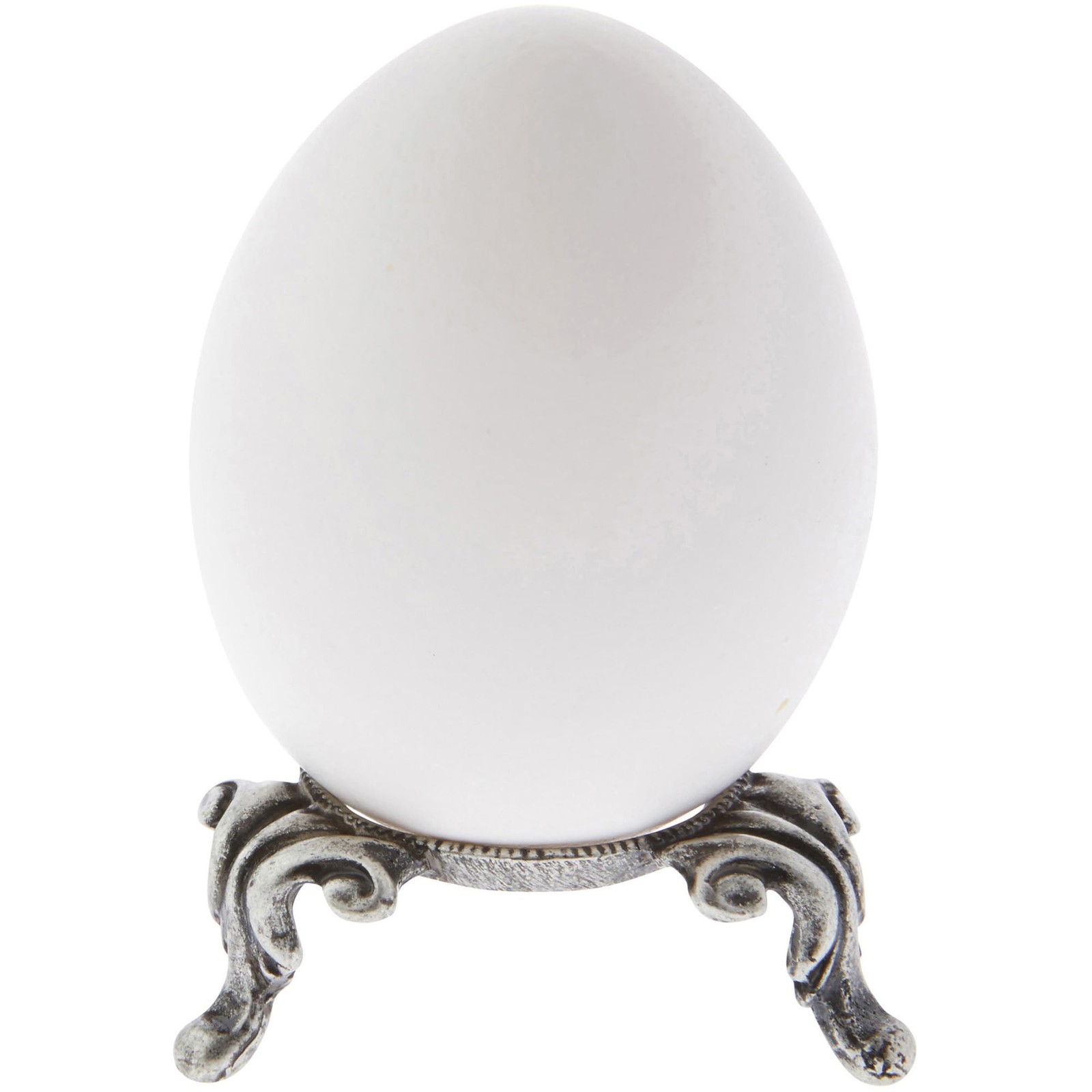 Pewter Egg Stand/Holder, Princess Ann, 0.875″ Diameter (Fits Hen Sized Eggs)