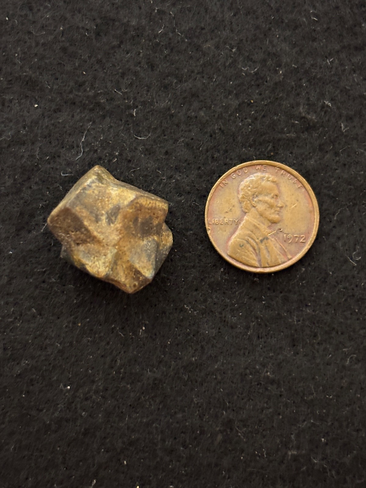 12 Natural Staurolite Fairy Cross Crystals Fannin County Georgia Mineral Lot