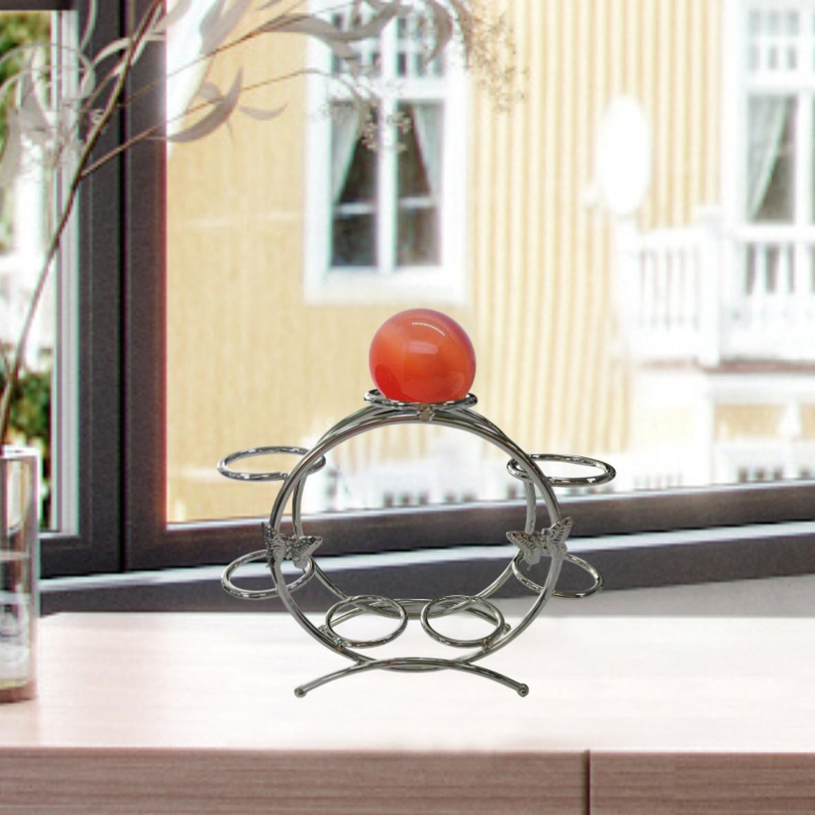 Crystal Ball Rack Sphere Stone Support Holder Ornament Saving Space Display Base
