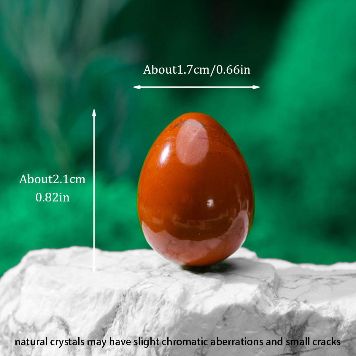 5/7/10pcs /box Natural Crystal Egg Stone Mini Polished Gemstone Jewelry Home Dec