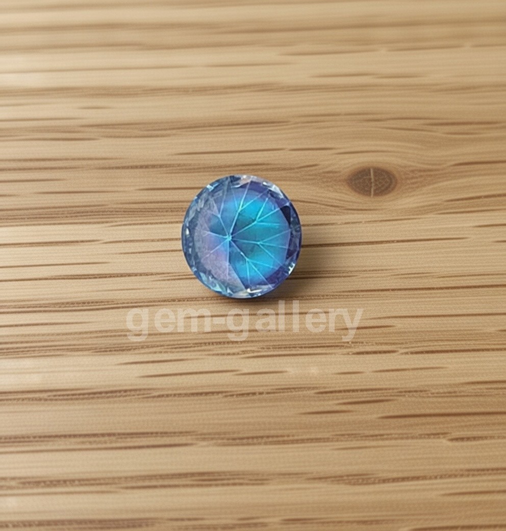 Alexandrite Round Pair Bi-Color 1.20 CT Certified Loose Gemstone Best Offer