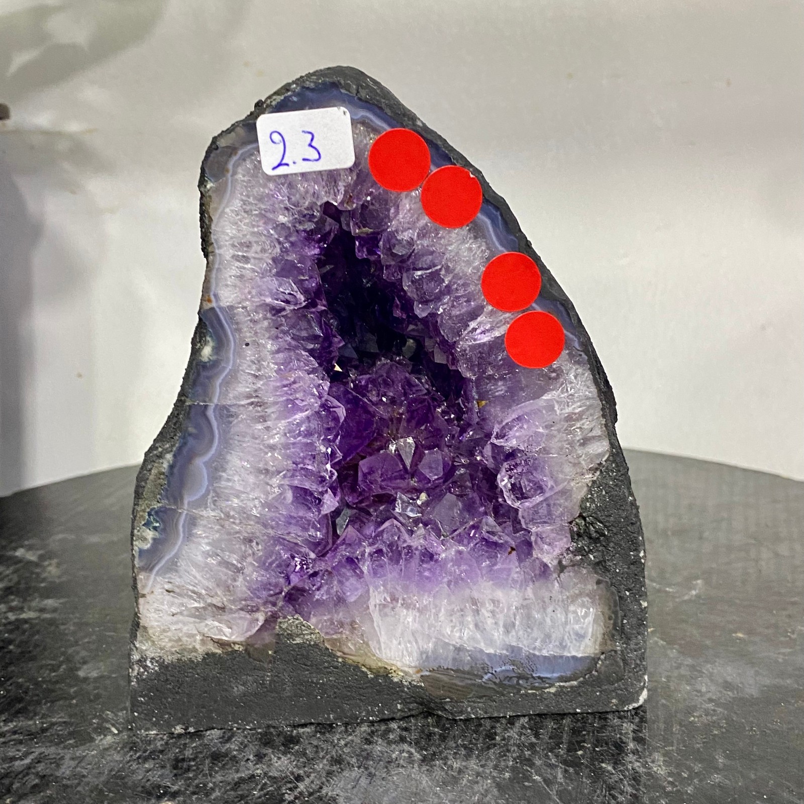 5LB Natural Amethyst Cathedral English Cluster Crystal Specimen Healing
