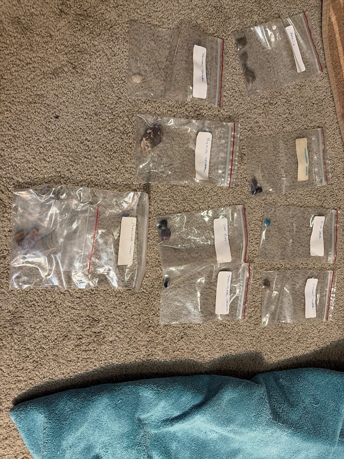 Huge lot of over 100 Different-Rocks, Minerals, Crystals & Fossils Mixed Lot .
