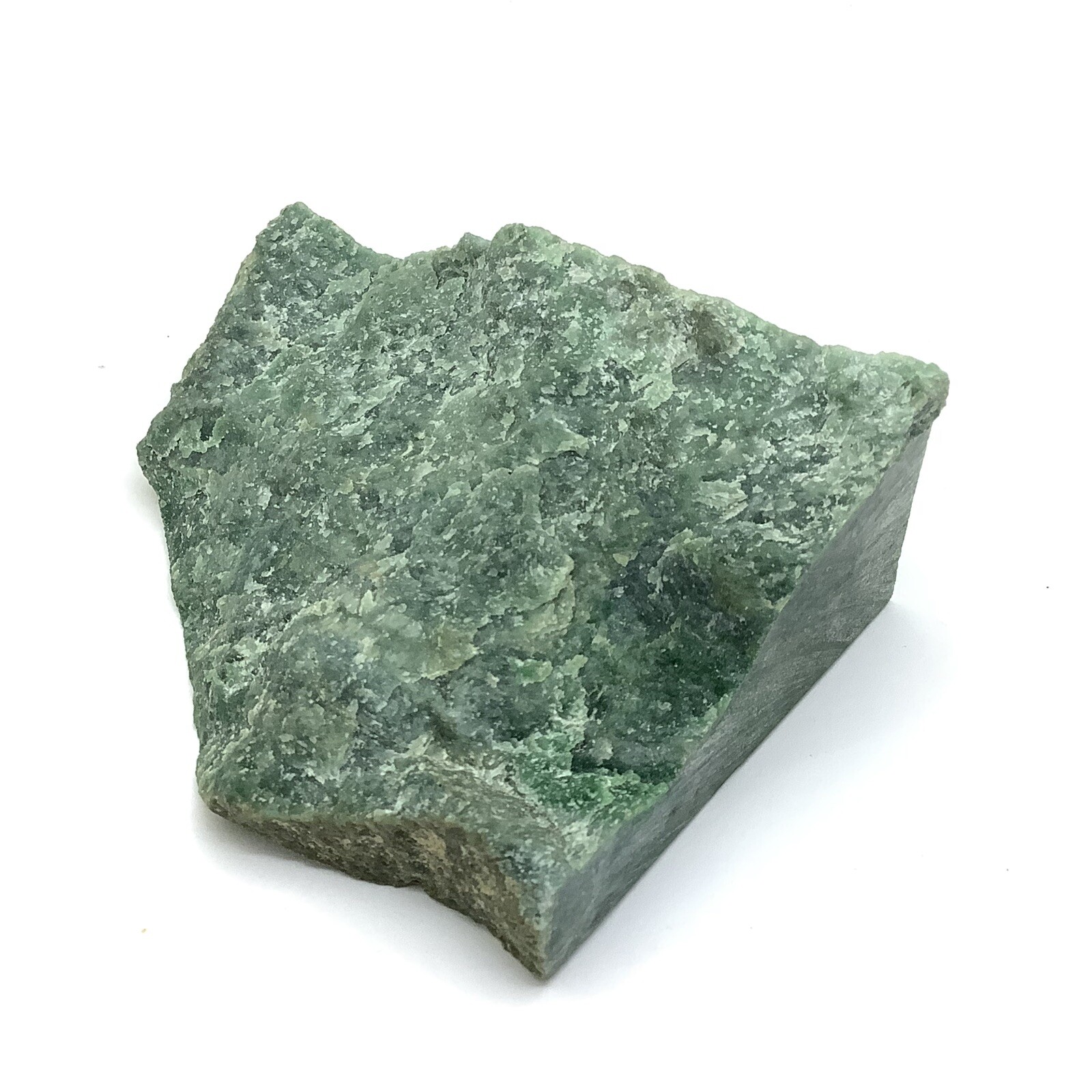 Siberian Jade Stone Chromium Green Jadeite Jade Lapidary Stone Siberia 143g