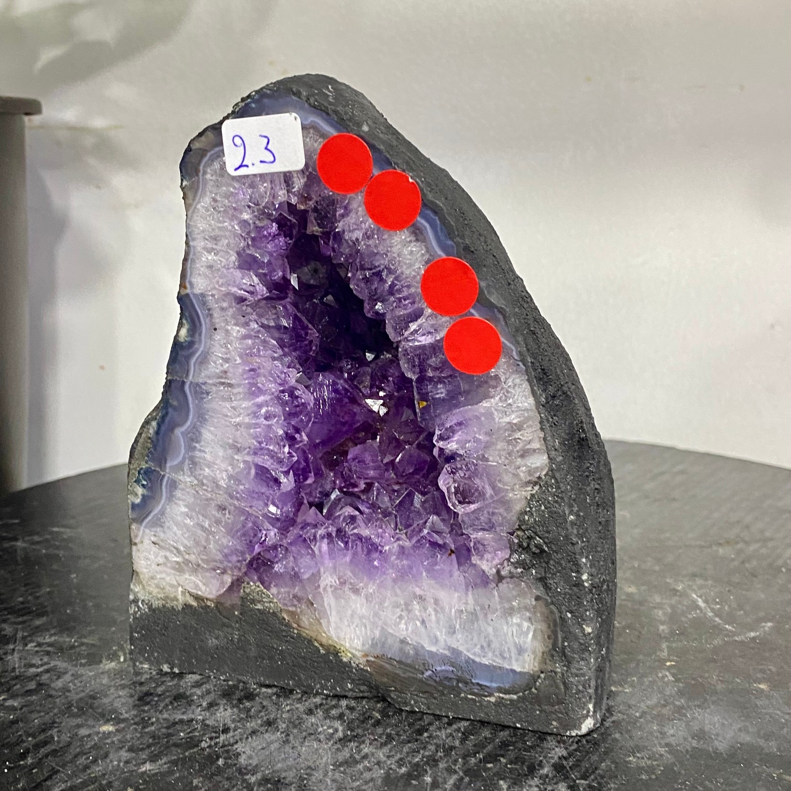 5LB Natural Amethyst Cathedral English Cluster Crystal Specimen Healing