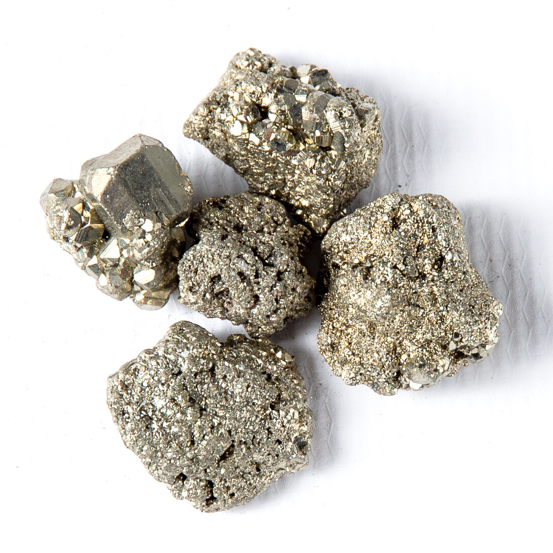 1/4 lb Iron Pyrite Fools Gold Gemstone Crystals Natural Chispa Gem Rock Specimen
