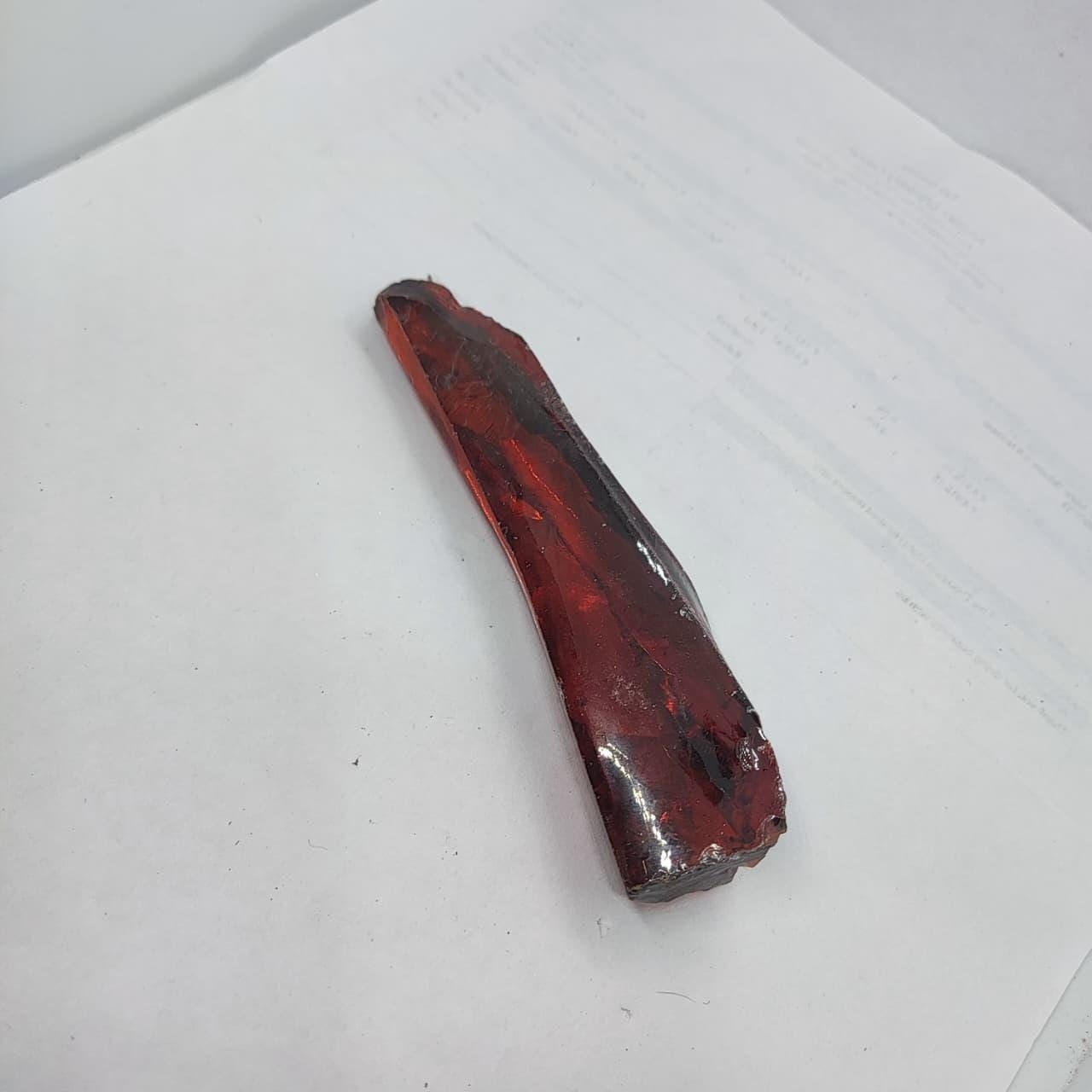 Orange Crystal Zircon Rough 300–350CT, Natural Raw Gem for Faceting Practice