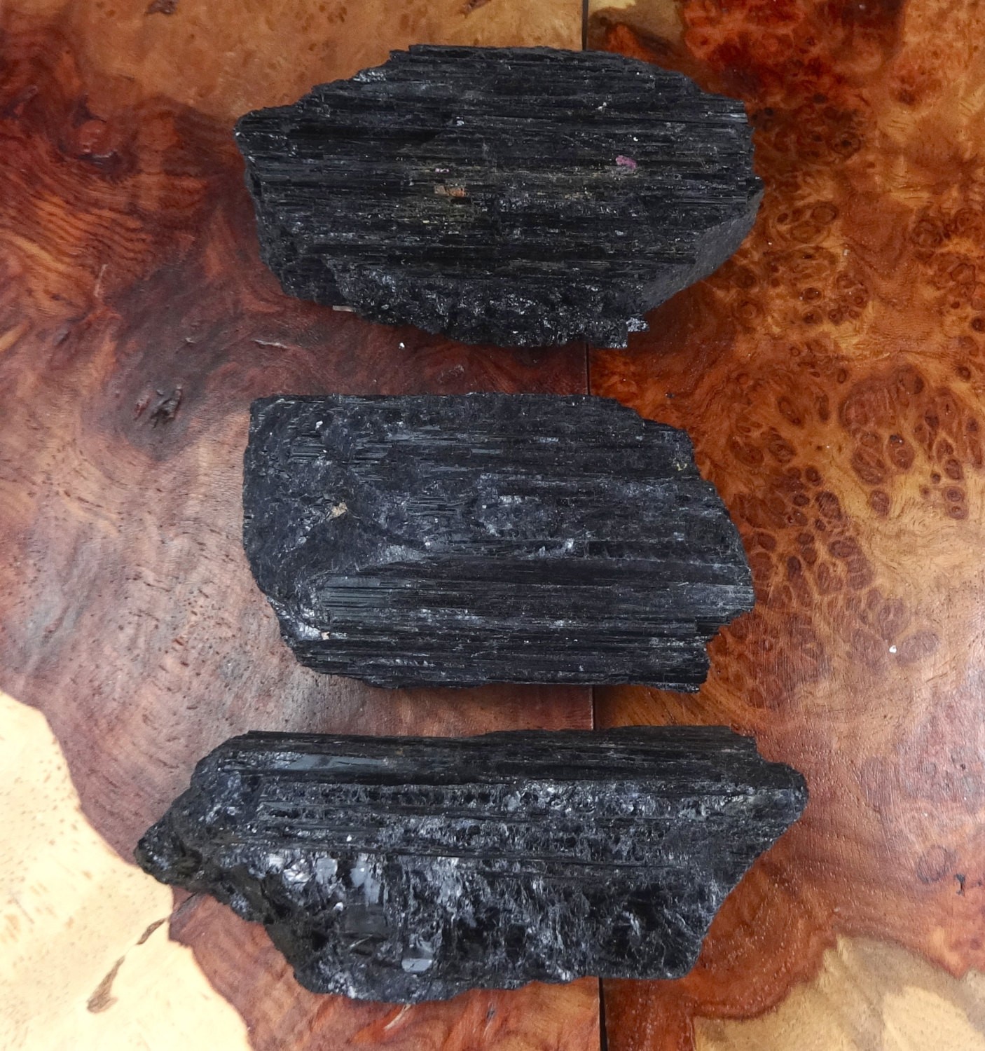 Large Black Tourmaline Crystal 1 LB ( 5 – 8 Pcs ) Crystal From Brazil