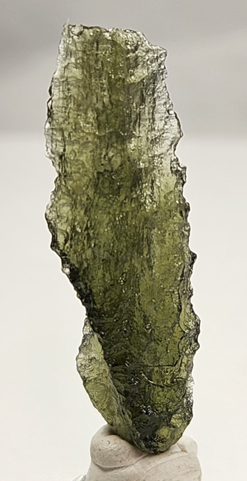 Top A++ 2.43g Gem Green Moldavite Crystal Chlum Czech Republic Minerals Crystals