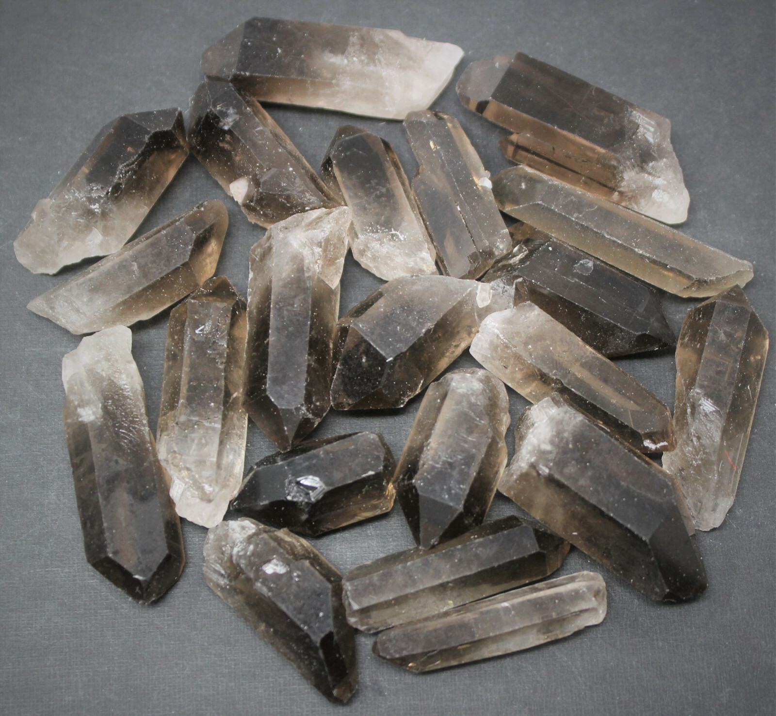 1/2 lb (8 oz) Smoky Quartz Crystal Points, Box Lot (0.75″ – 2″, Smokey Quartz)