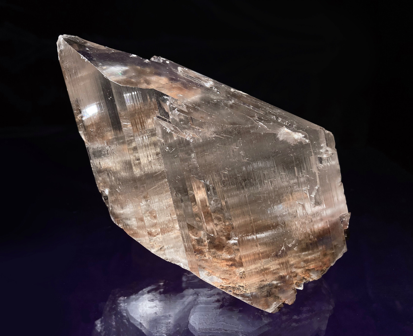 GYPSUM SELENITE NAICA MINE – Sharp single crystal LARGE – CHIHUAHUA MEXICO –