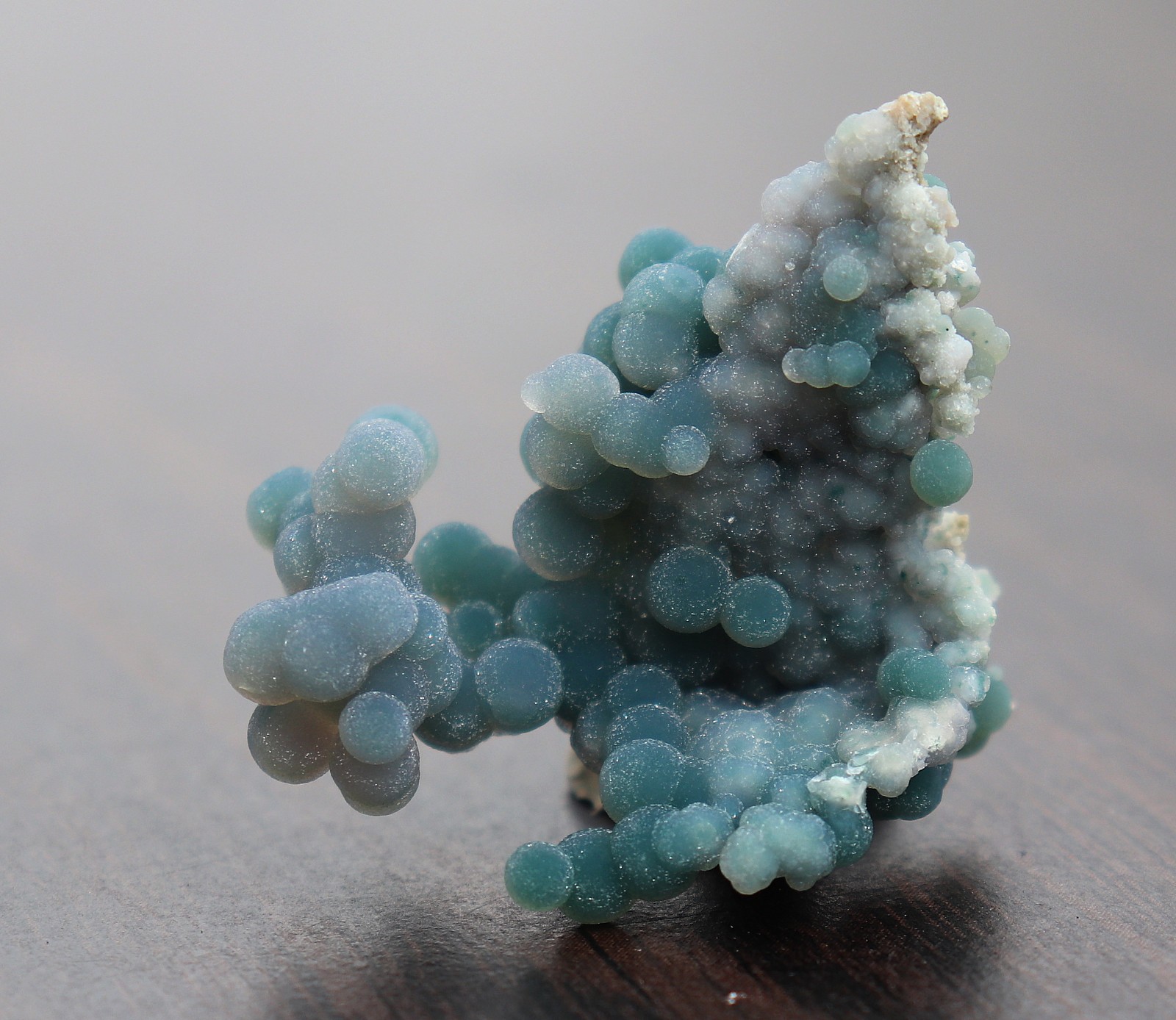 Green Grape Agate From Indonesia Satiny Purple Color WOW 3.9 cms (: