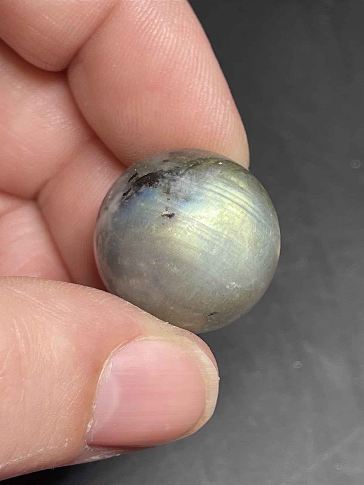 Labradorite Mini Sphere Ball Orb Marble 19.3mm