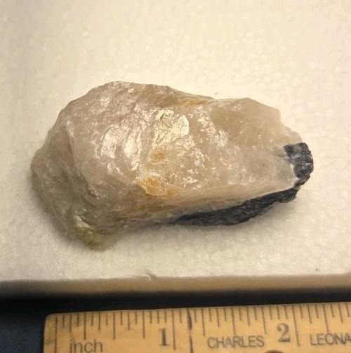 Black Tourmaline In Quartz Matrix Natural 2.25x1x1 Inches Amazing