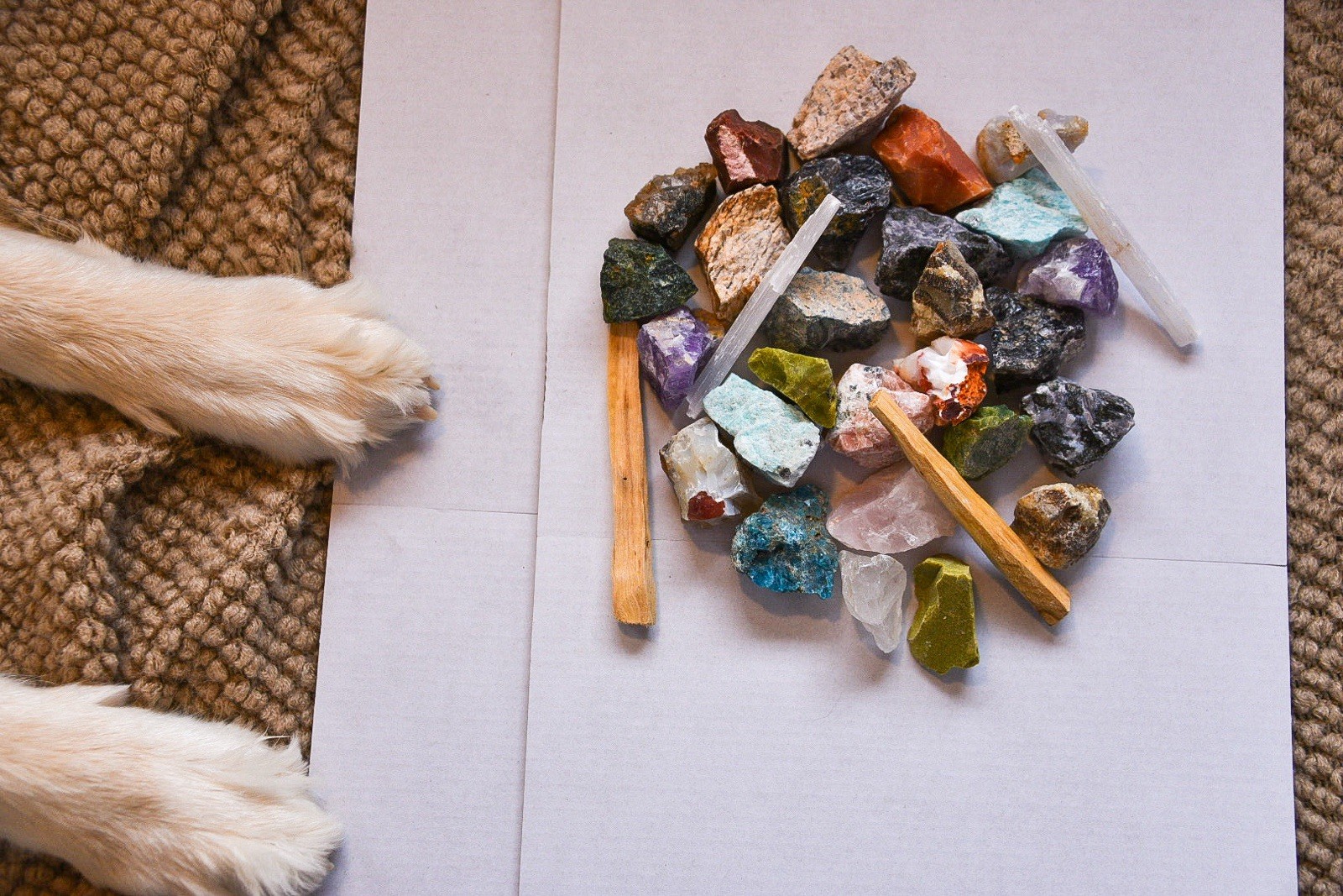 MEDIUM Mixed Mystery Crystal Box, Raw Crystals, Tumbled Crystals, Rocks