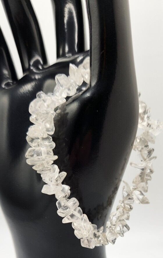 Clear Quartz Chip Bracelet – The Master Healer!