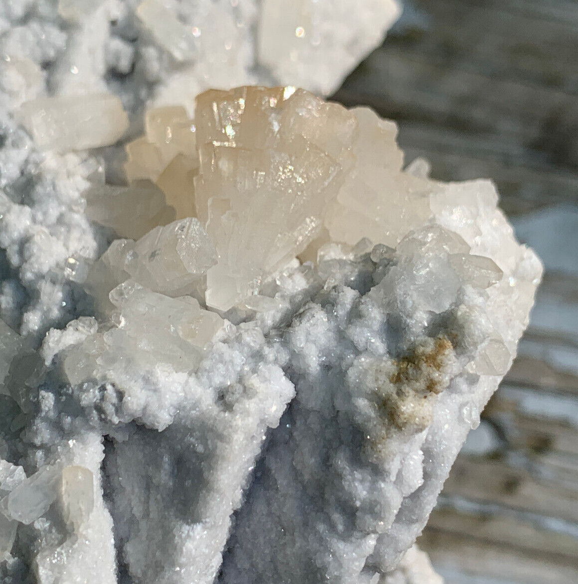 STRONTIANITE LARGE MUSEUM QUALITY SPECIMEN NATURAL TERMINATED CRYSTALS MATRIX