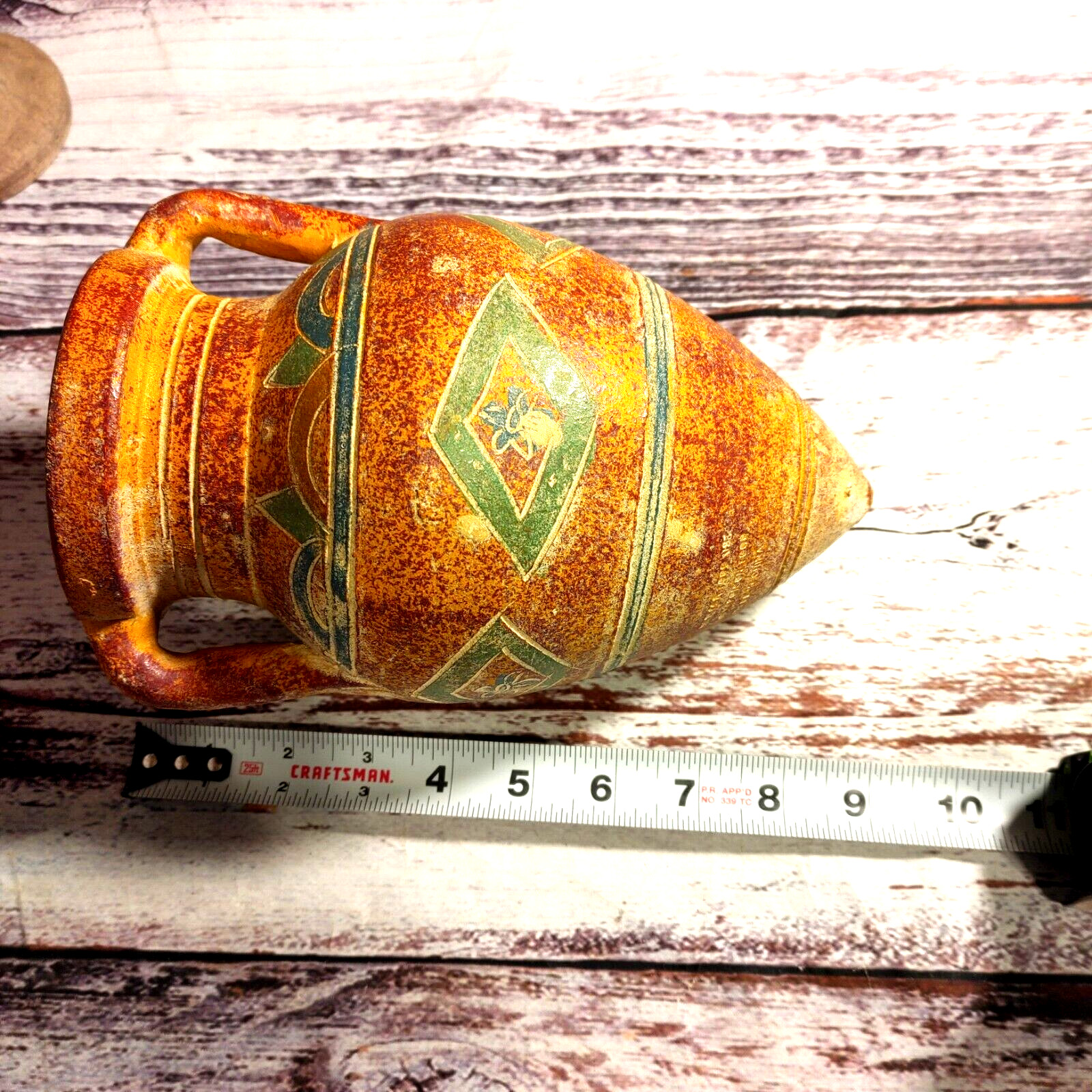 Pottery from 3 Different Cultures, SW Mexico, Philippines and Japanese. W/Stand.