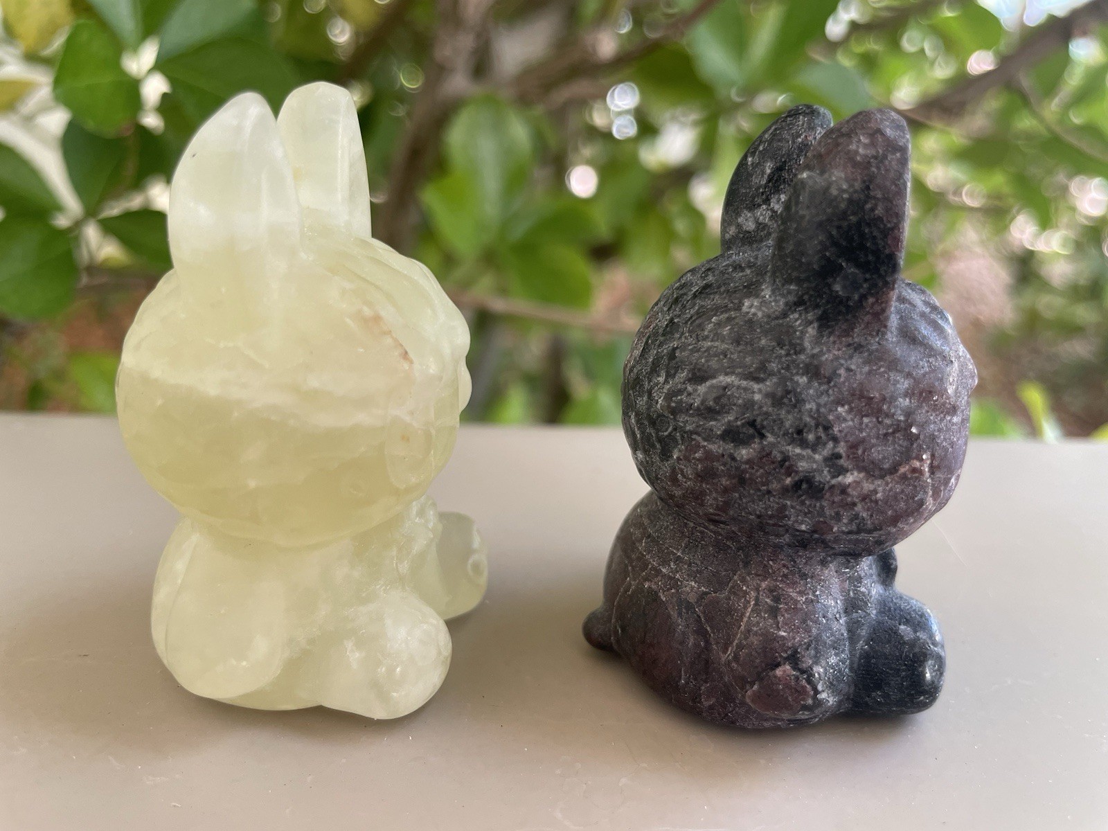 2 1/2″ Labubu Crystal/Gemstone Carving Garnet,Cittrine,Rose Quartz (Price For 1)