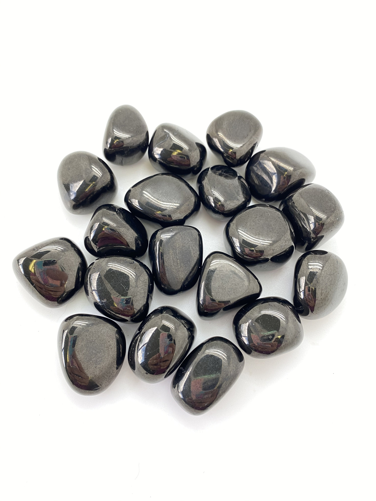 Jet Tumbled Stone – Polished Jet Crystal, Natural Jet from Siberia, Russia