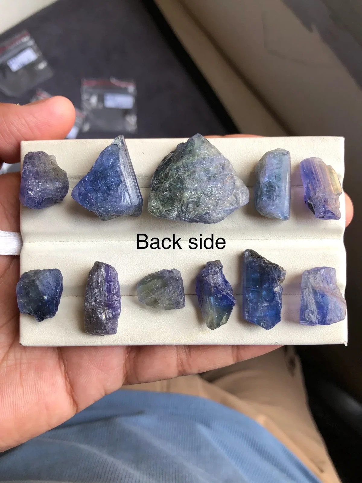 Natural Tanzanite Rough Gemstone, Bi Color Tanzanite Raw, Healing Rough, Tz#19