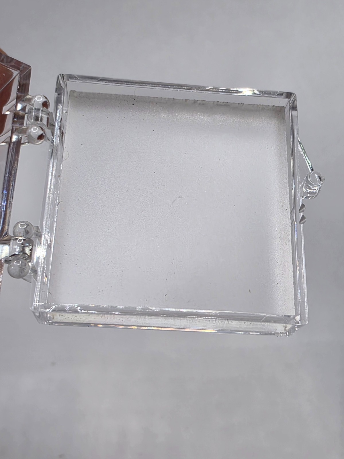 40 Pack Clear Perky Display Boxes Specimen Cases for Minerals New Style With Ins