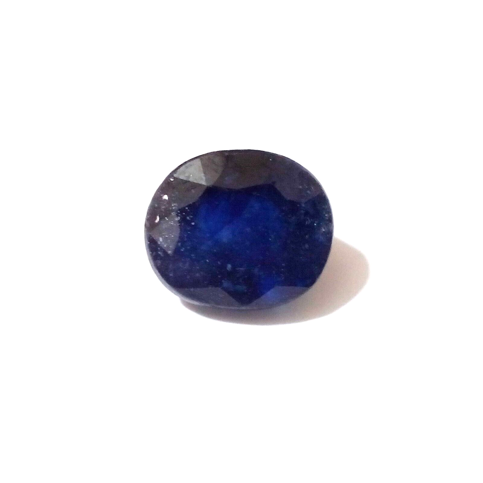 Natural Blue Sapphire Faceted Oval Shape 4.05 Crt Sapphire Loose Gemstone