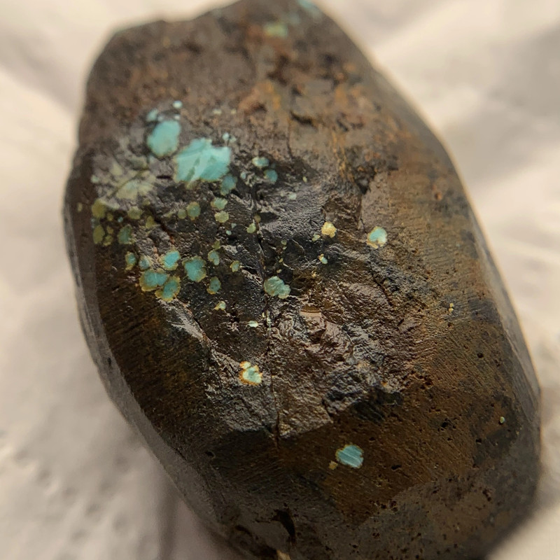 100% Natural Cloud Mountain Blue Green Turquoise Rough Specimen 31G
