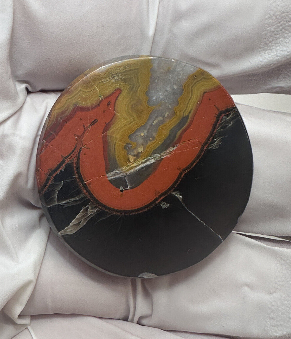 RARE ( 76.5 ct. ) Kentucky Agate Designer Cabochon from Estill County, Kentucky