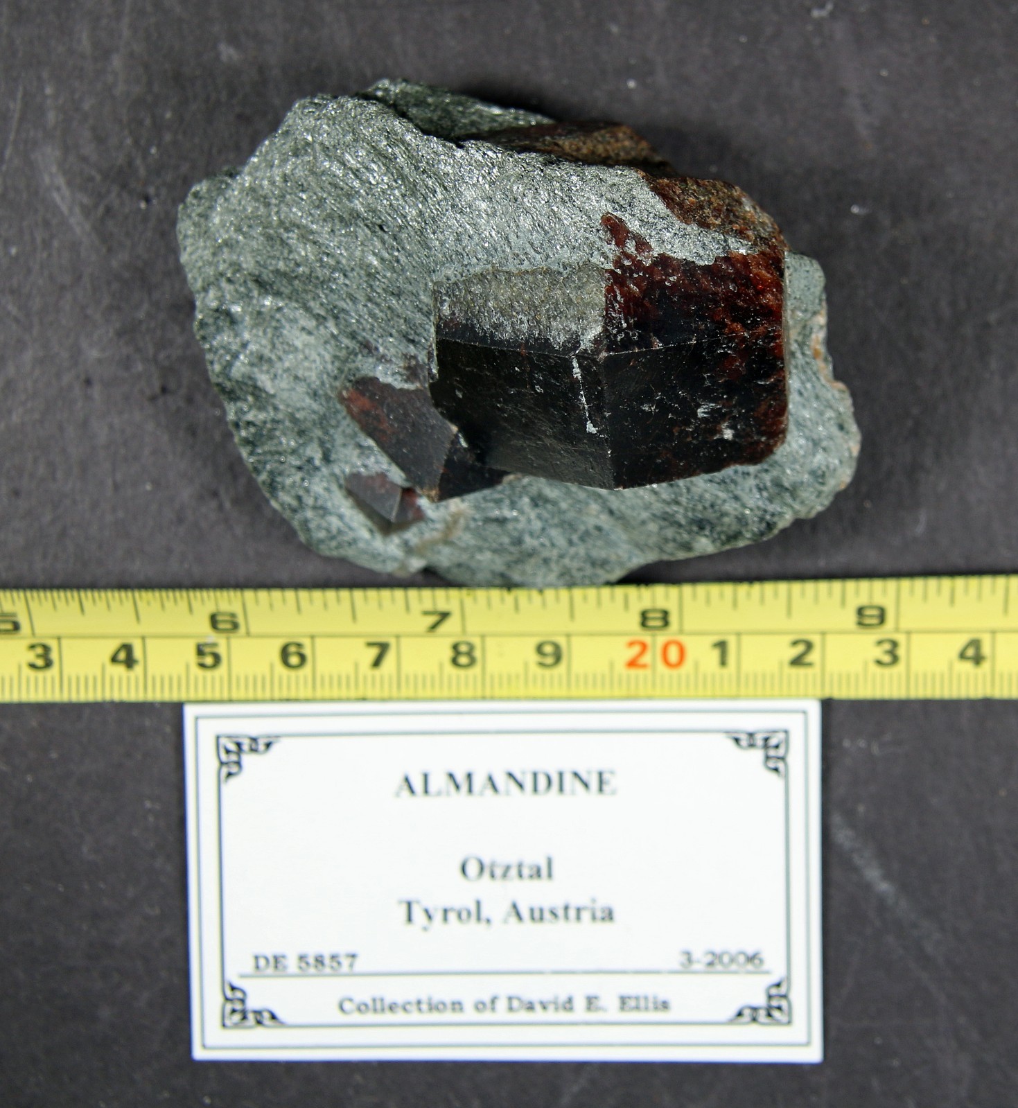 Almandine Garnet- Austria