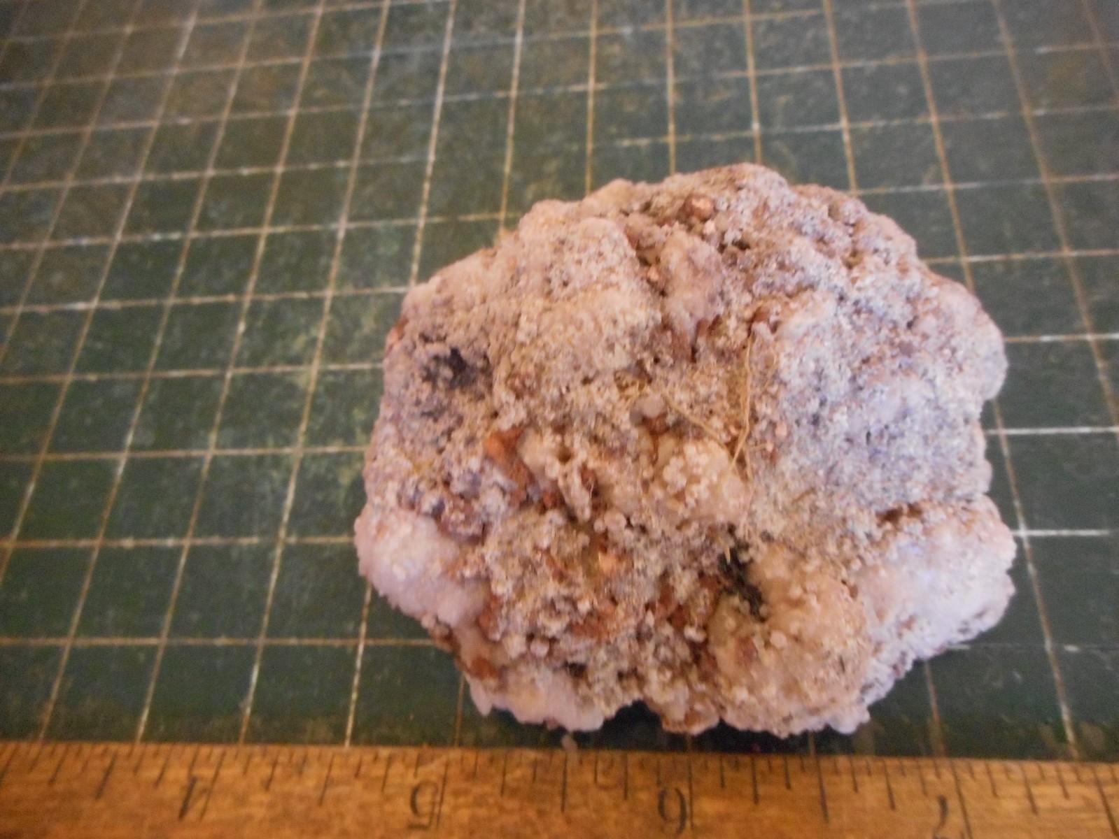 Rare Rose Quartz Crystal Cluster Geode. Pink Stone Specimen Brazil RQ53