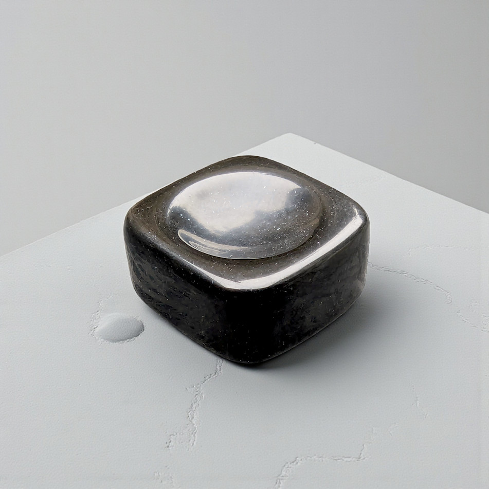 Cube Sphere Stands – Rose Quartz, Obsidian, Opalite, Amethyst, Selenite & Glass