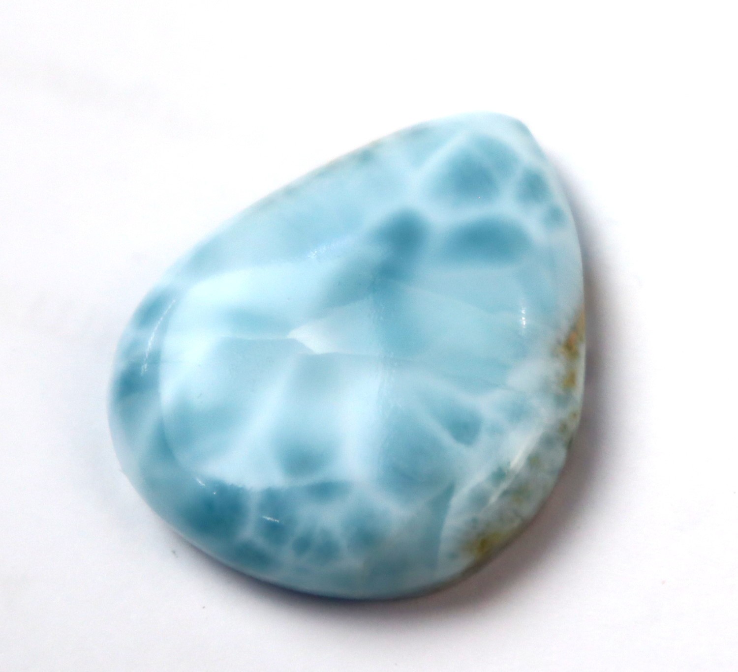 Beautiful Natural Sky Blue Larimar Cabochon 32mm