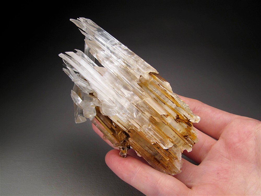 Gypsum var. Selenite Qinglong Mine Guizhou Province, China