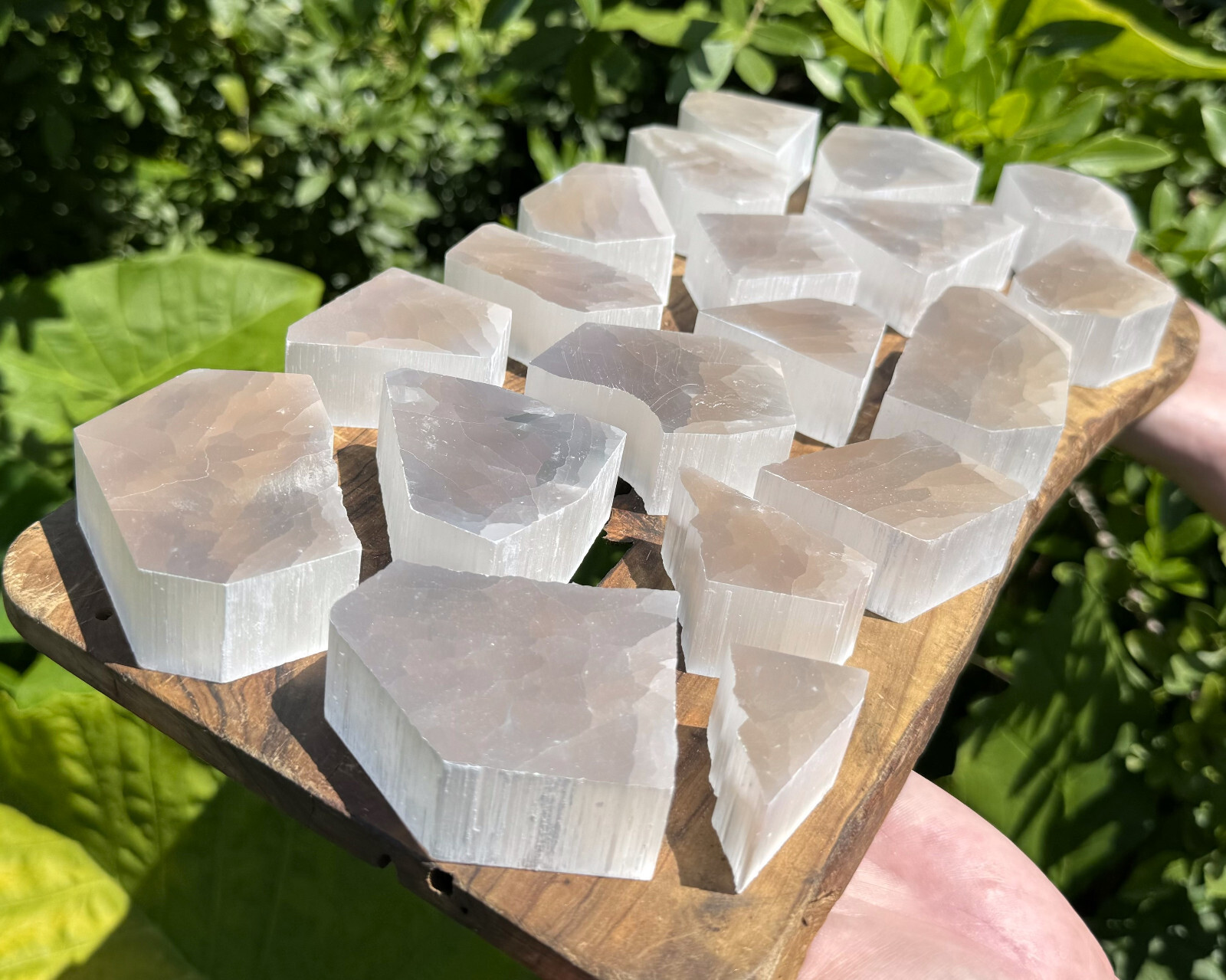 Ulexite TV Rock Chunks, Television Stones – Choose Size (Optical Crystals)