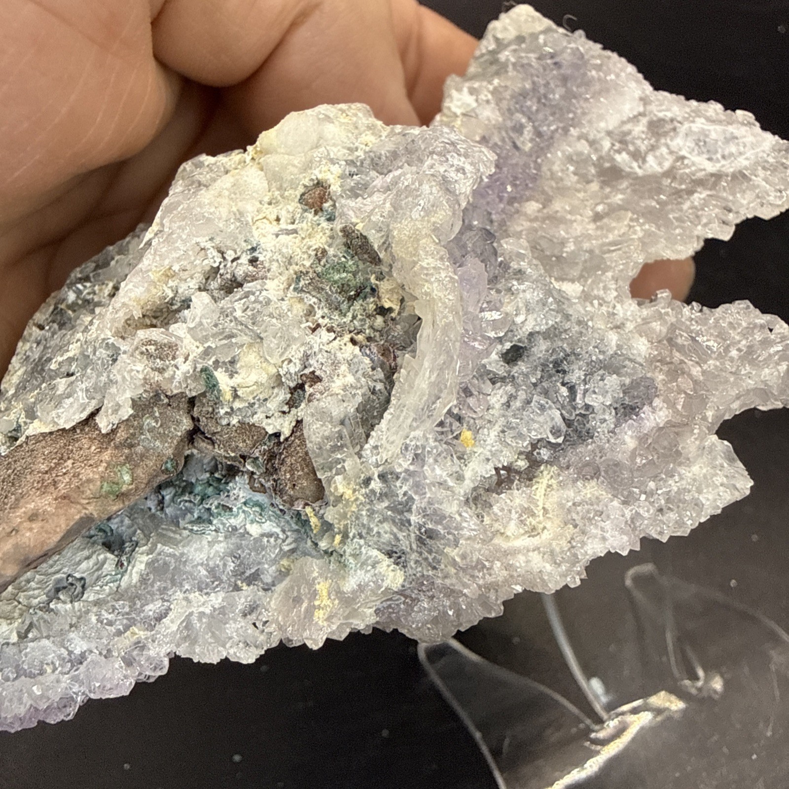 A++ Natural Multicolor Brazilian Amethyst Zeolite! Crystals/Specimen