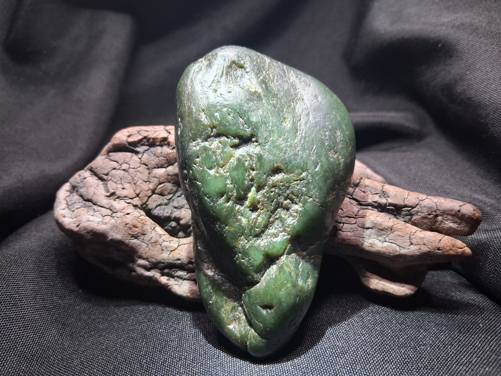 Big Sur Blue Green Nephrite Jade Stone