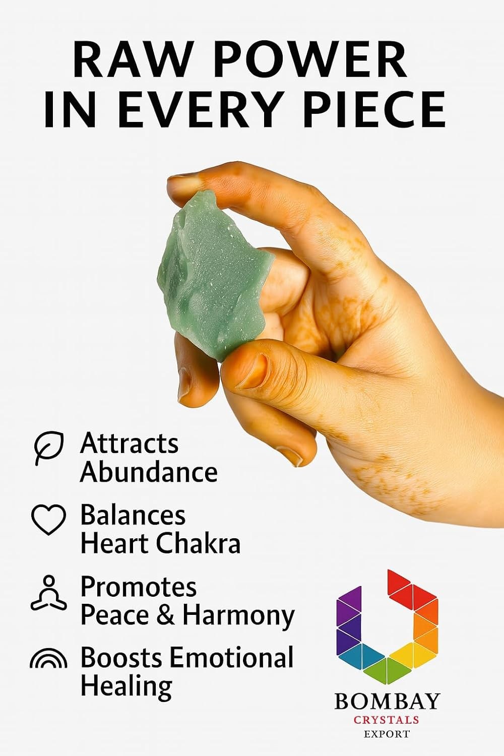 Green Jade Raw Crystals – Large 1.25-2.0” Natural Healing Stones for Luck, P