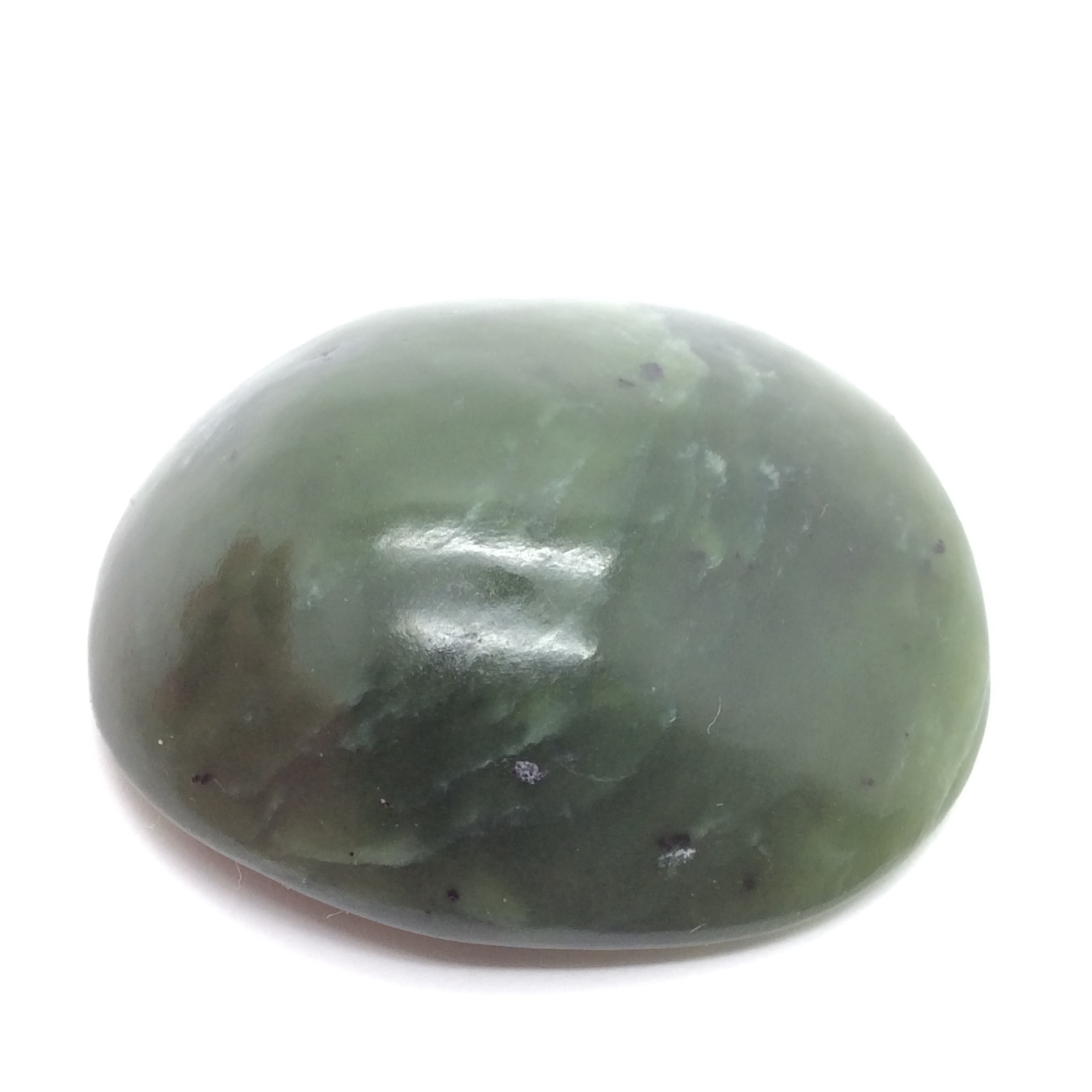 Siberian Nephrite Jade Green Polished Gem Stone Sayan Mountain Siberia Russia #3