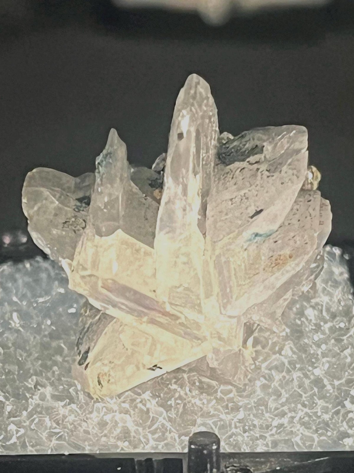 Cerussite Thumbnail mineral specimen from Tsumeb, Namibia.