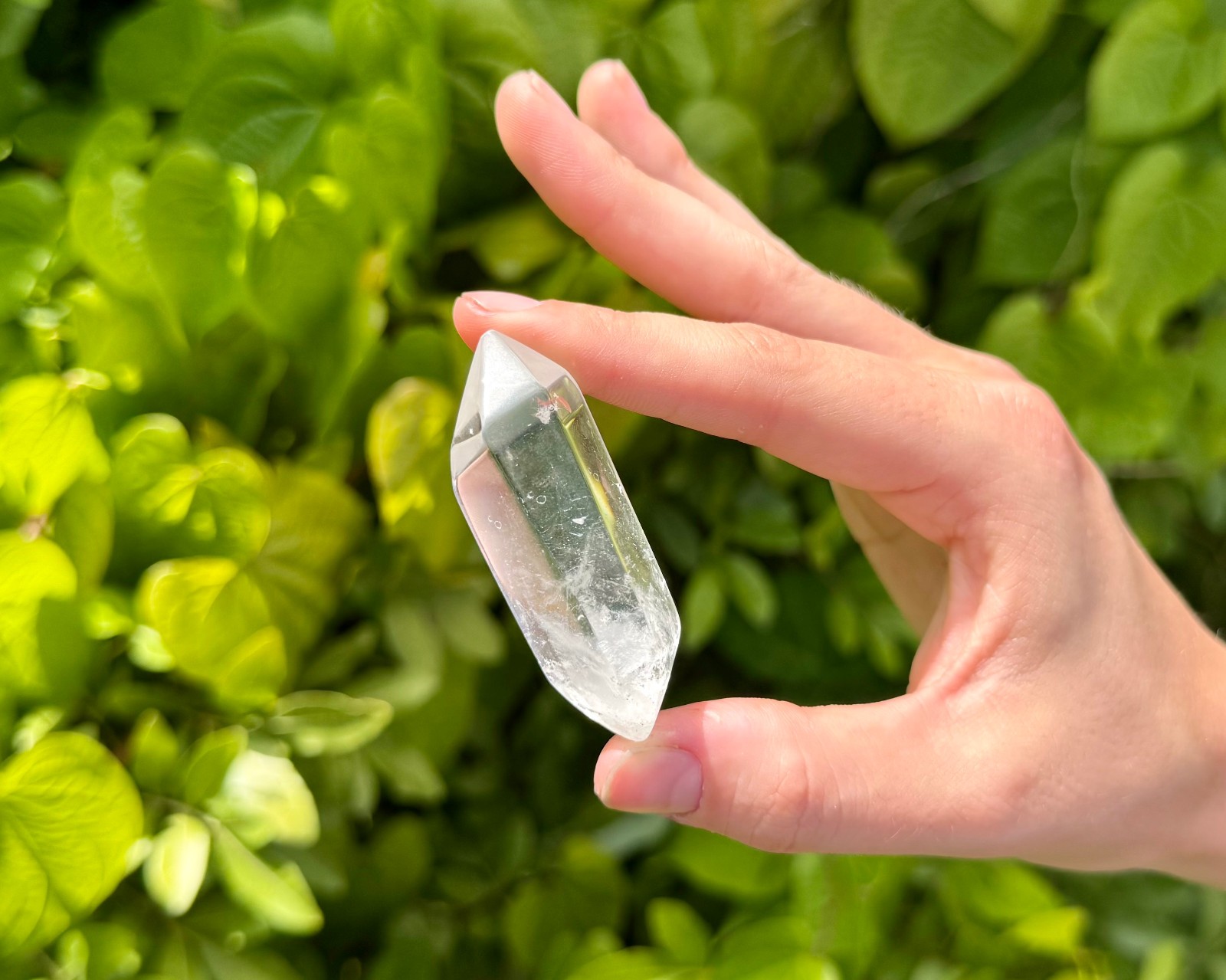 Double Terminated Clear Quartz Crystal Points: Pick Oz or lb Bulk Wholesale Lots
