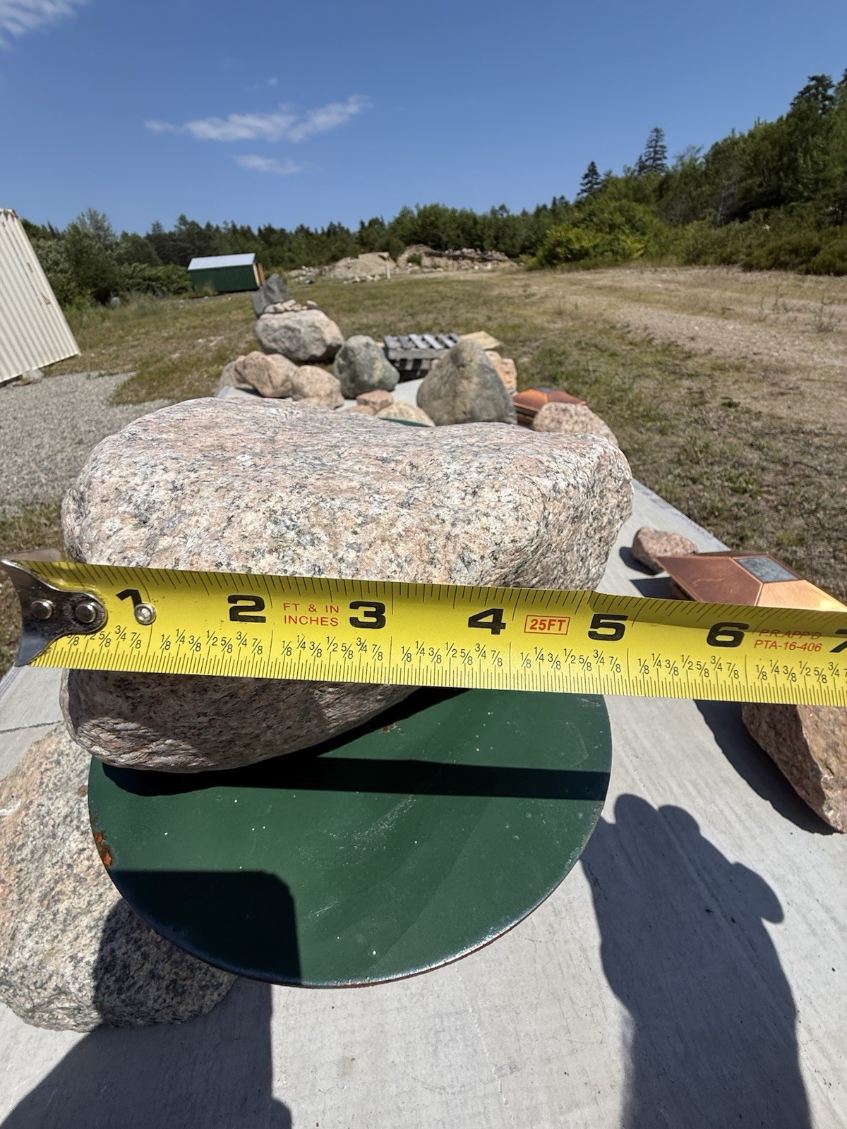 Da Vinci Stone™ No. 0001 One-of-One Maine Pink White Granite 10 lb Specimen