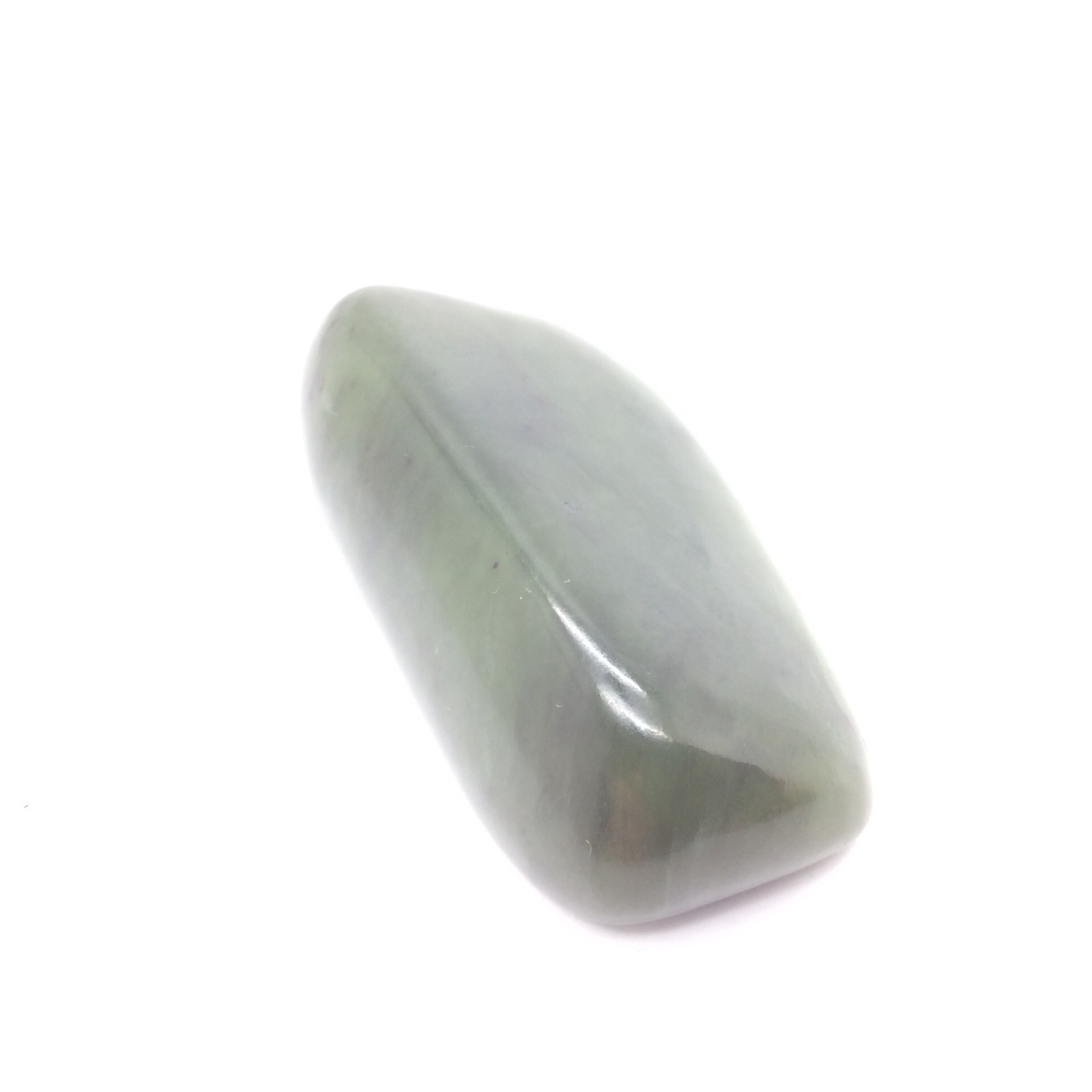 Siberian Jade Stone Green Nephrite Jade Polished Sayan Mountain Siberia #10