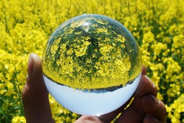 100mm 80mm 60mm 40mm Asian Rare Natural Quartz Clear Magic Crystal Healing Ball
