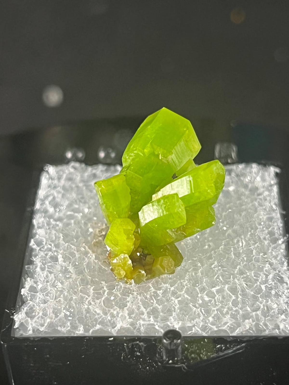Pyromorphite thumbnail mineral specimen from the Daoping Mine, Guangxi, China