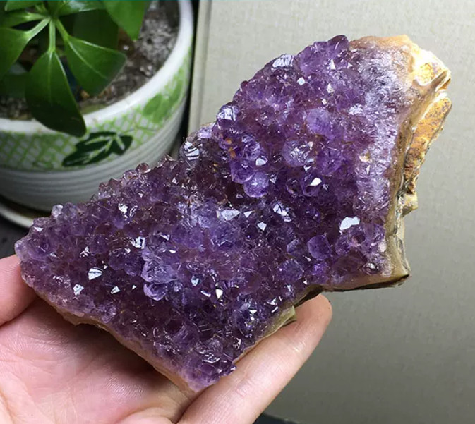 Natural Amethyst Clusters Original Stone Specimen Amethyst Ornament Gift