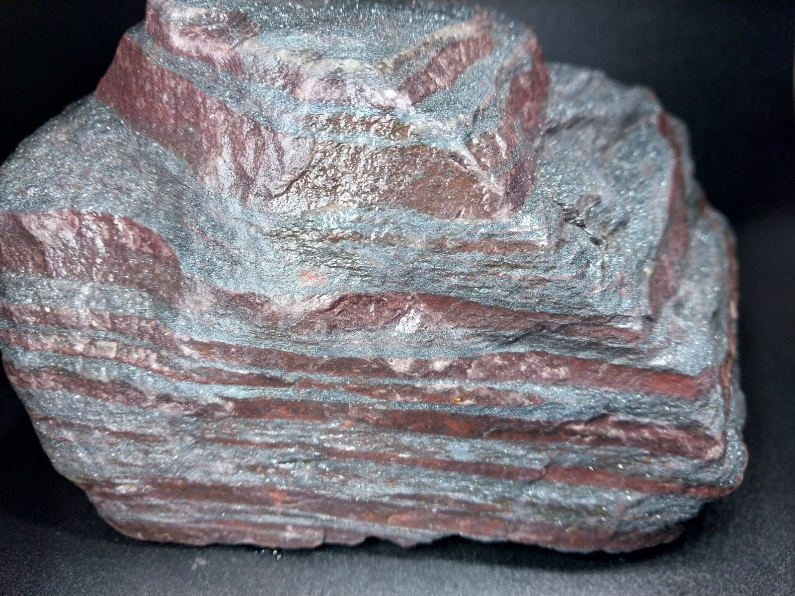 Banded Iron | Rough Michigan Stone | 13.5 LBS | Sparkling BIF