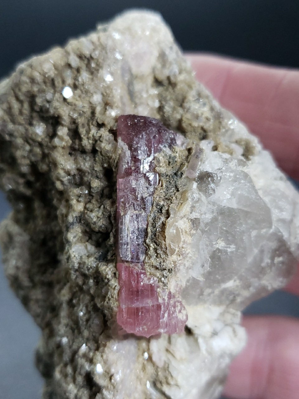 Pink Tourmaline Specimen Afghanistan