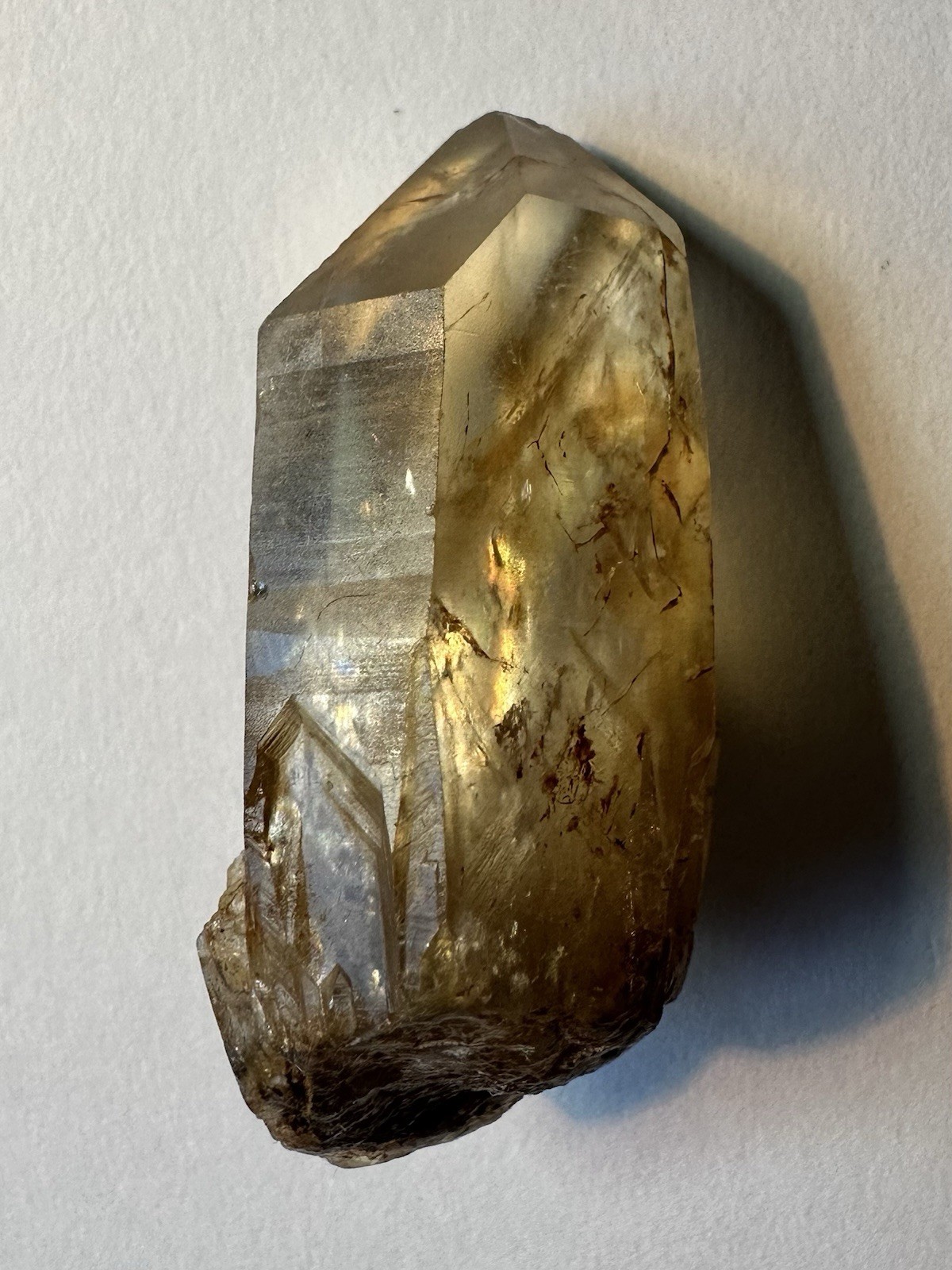 Natural Citrine Crystal Cluster Point Mineral Specimen Congo Africa