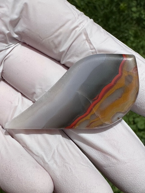 RARE ( 86.5 ct. ) Kentucky Agate Designer Cabochon from Estill County, Kentucky